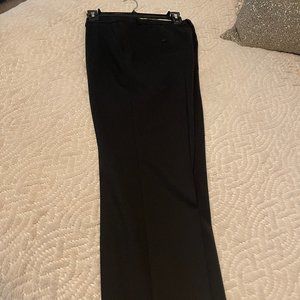 Theory Black Ankle Crop Trousers NWT Size 10